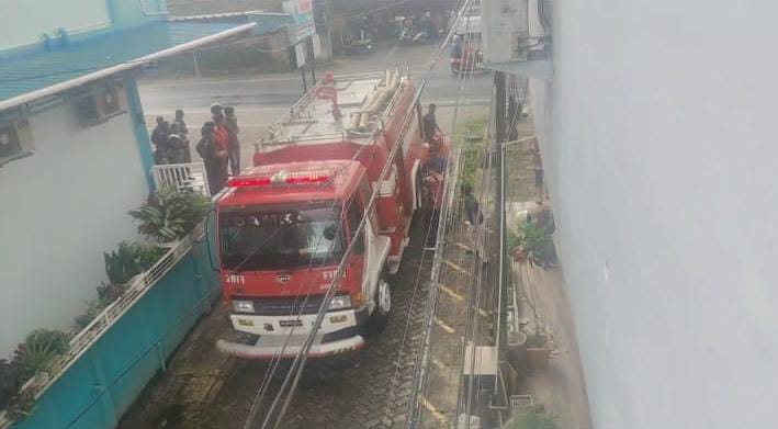 Kebakaran Kedua di Ruko Kos yang Sama dalam 48 Jam di Tanjungpinang, Warga Kembali Panik