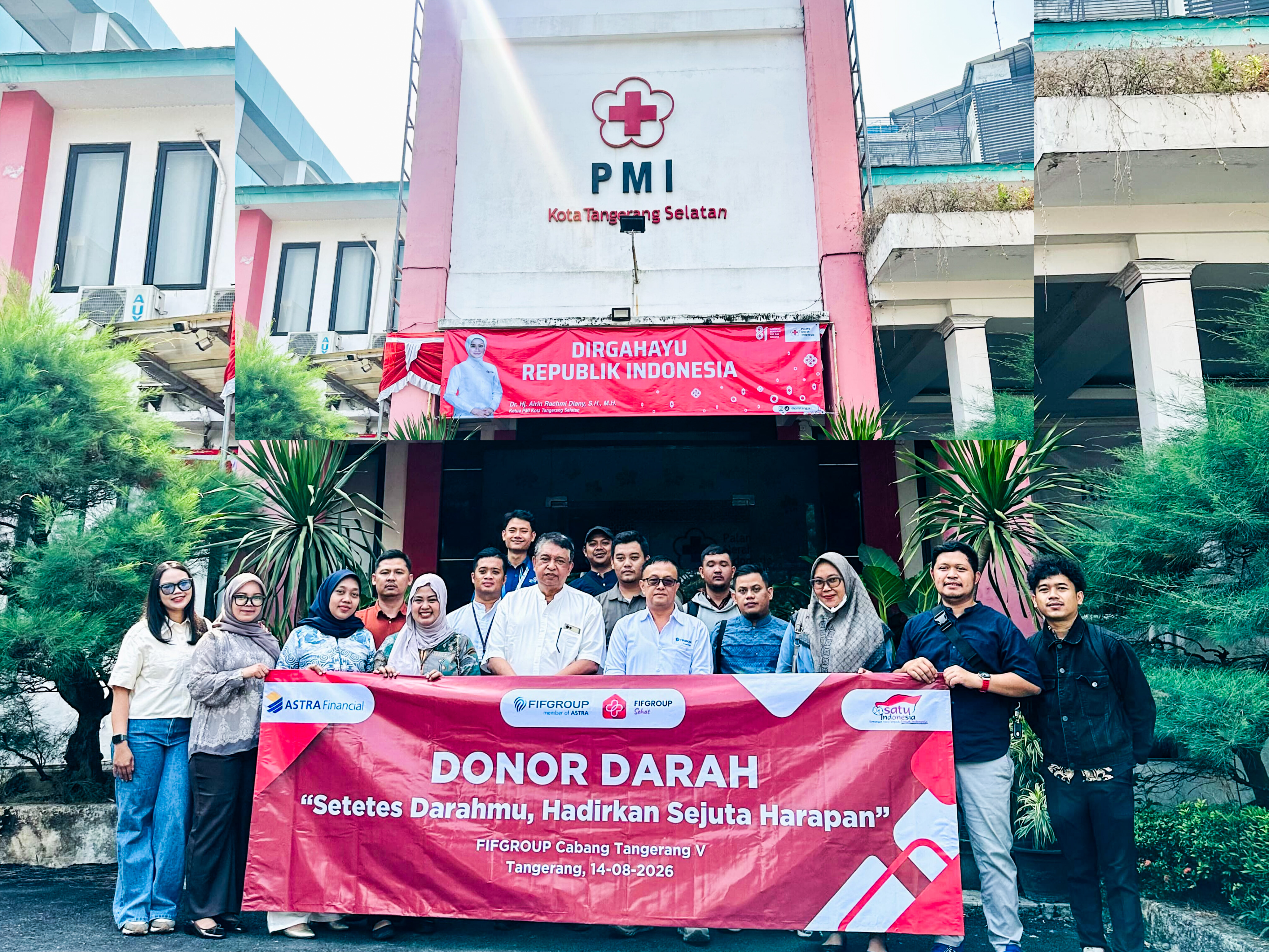 FIFGROUP Tangerang V Kumpulkan 150 Kantong Darah untuk PMI Tangsel, Target Nasional Capai 11.000 Kantong