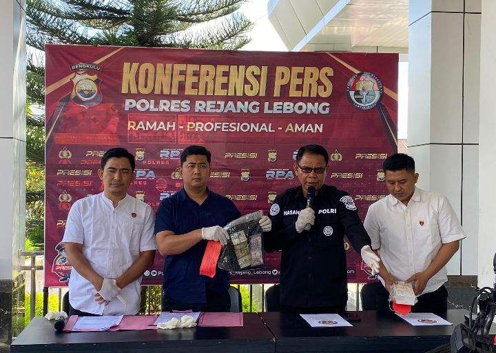 Residivis Curas di Rejang Lebong Dibekuk Usai Jambret Tas Berisi Emas 36 Gram, Rekannya Masih Buron