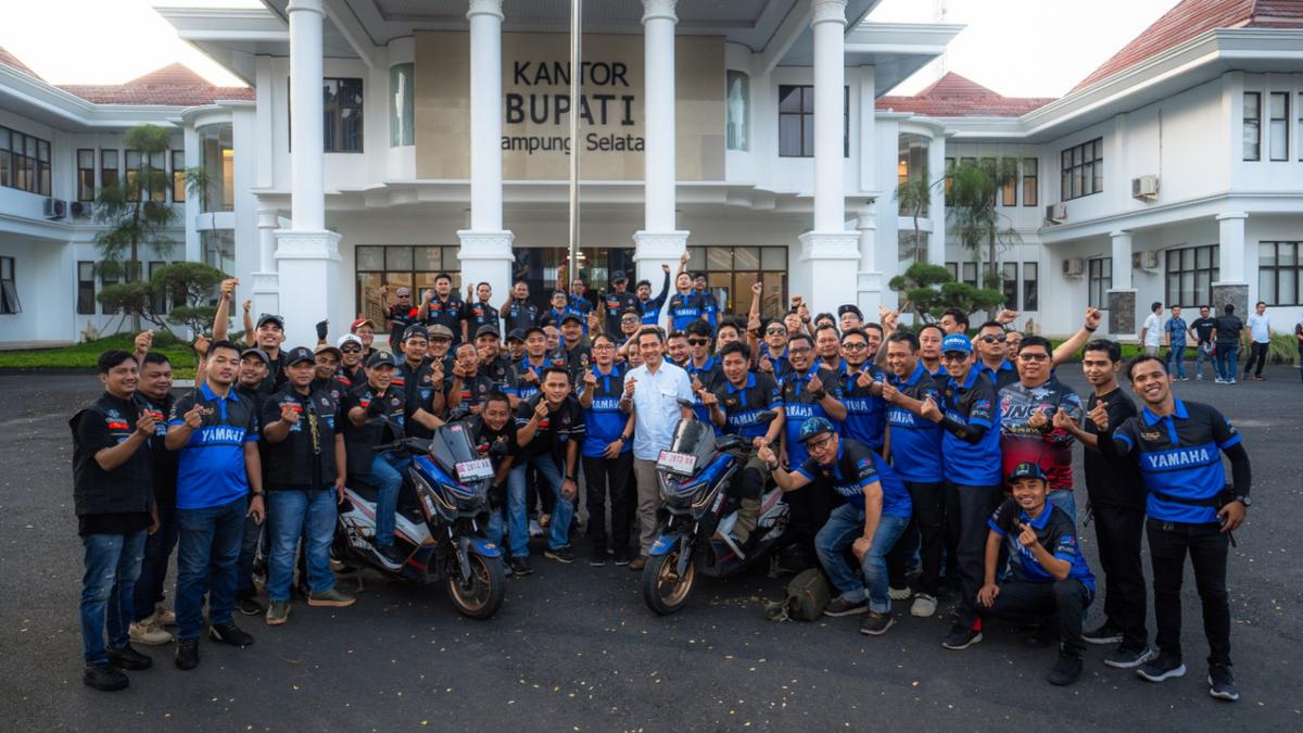 28 Wartawan JMC Touring ke Lampung dengan Yamaha MAXI, dari Menara Siger hingga Tanam Bakau di Pulau Pahawang