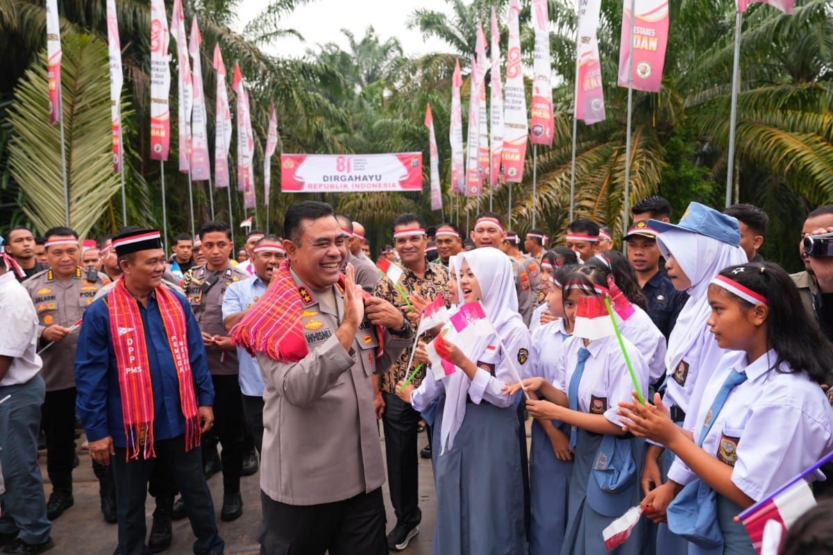 Polda Sumut Rampungkan 75 Jembatan Merah Putih di Deli Serdang hingga Langkat, Beban Maksimal 15 Ton