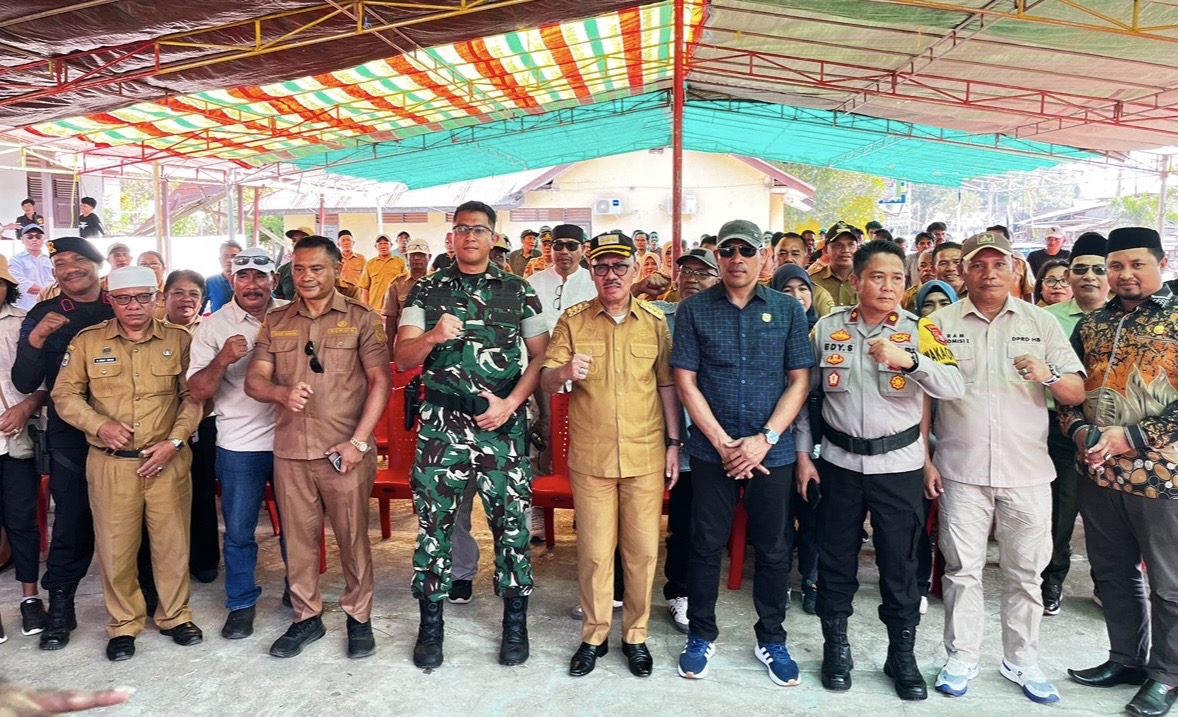 Pemkab Halmahera Barat Deklarasi Damai Tiga Desa di Ibu Utara, Ganti Rugi Korban Konflik Sepak Bola Segera Diverifikasi