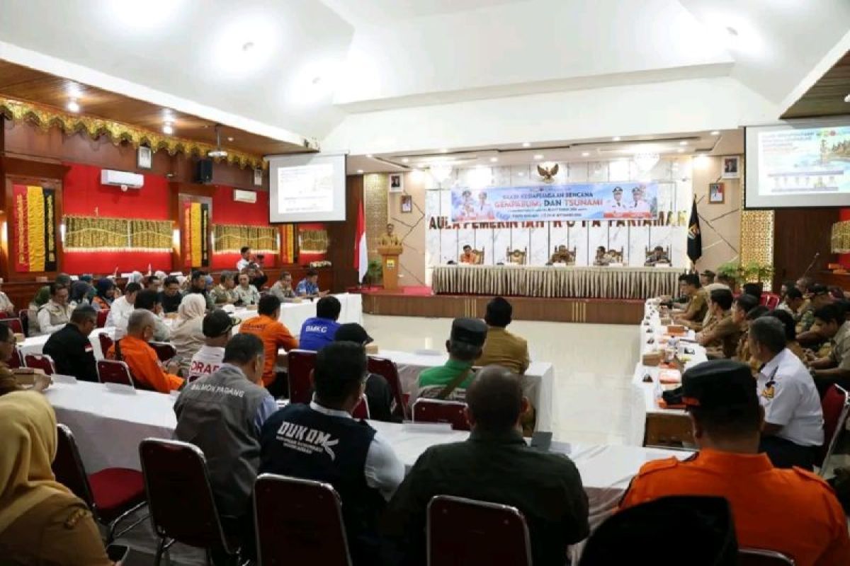 Pemprov Sumbar dan Pemkot Pariaman Gelar Gladi Kesiapsiagaan Gempa-Tsunami 2026, Puncak Simulasi di Lapangan Josal