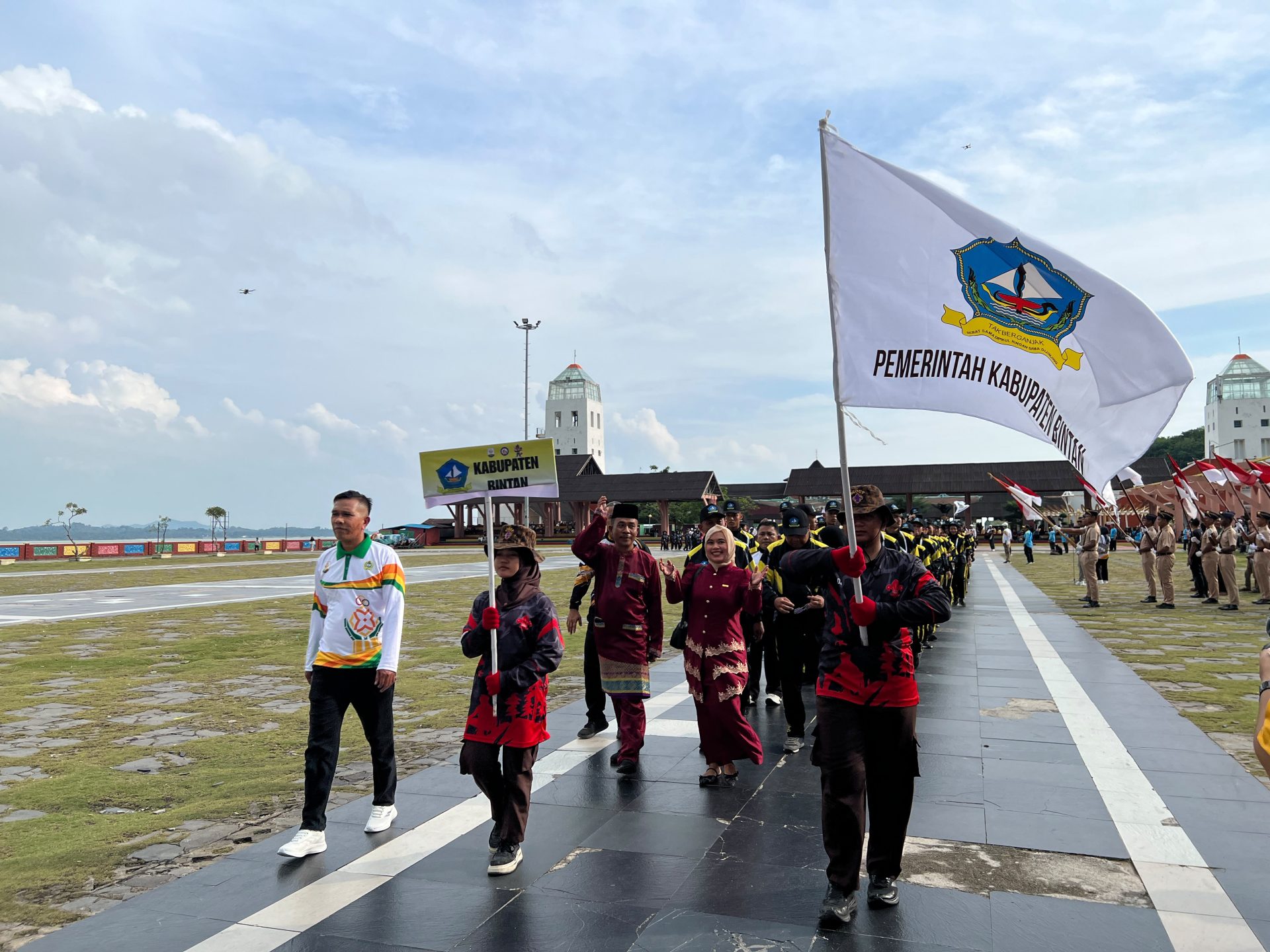 Pembukaan POPDA X Kepri di Karimun, Kontingen Bintan Optimis Ukir Prestasi di Ajang Pelajar Bergengsi
