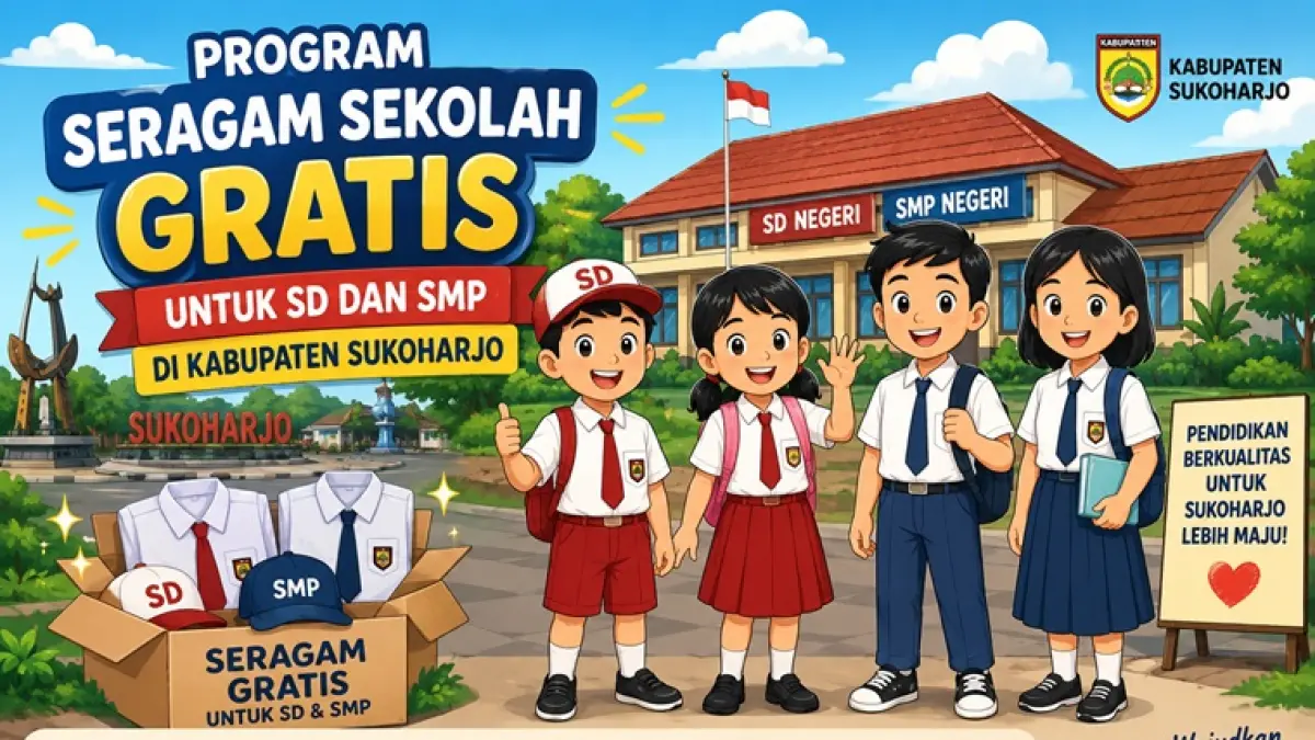 PDIP Sukoharjo Dorong Program Seragam Gratis Masuk APBD 2027, Target Ringankan Beban Orang Tua Siswa