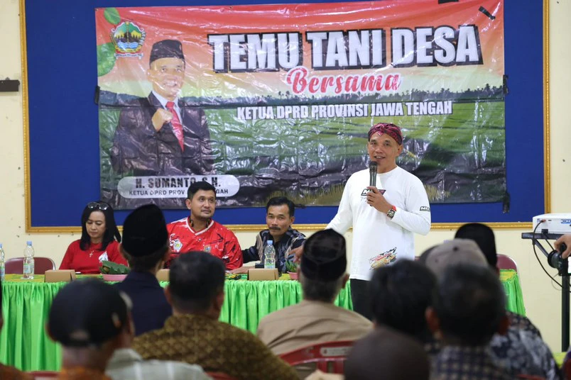 Ketua DPRD Jateng Sumanto Bagikan Jurus Bisnis Petani: Budi Daya Kangkung Raup Rp420 Ribu per Hari