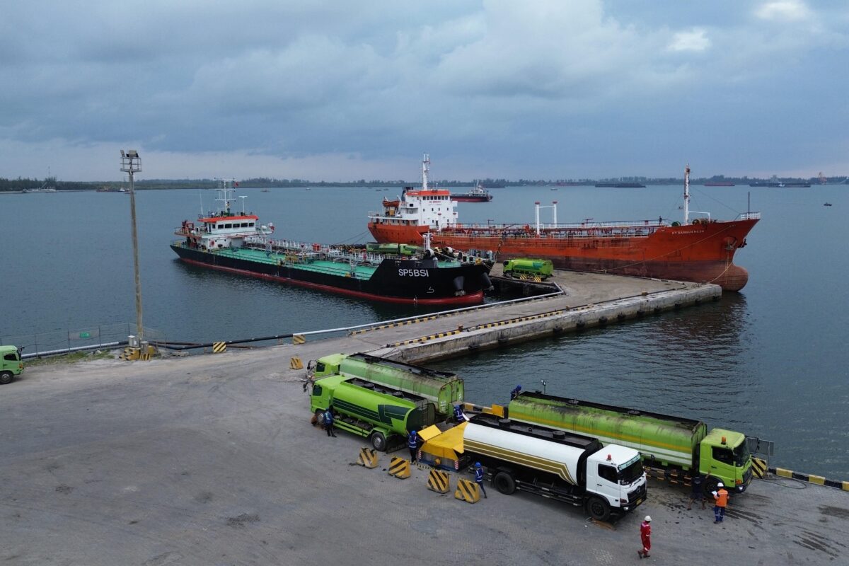 Pelabuhan Pulau Baai Bengkulu Catat Kinerja Operasional Naik Dua Kali Lipat Berkat Sistem Drop Tank, Produktivitas Tembus 84 Ton Per Jam