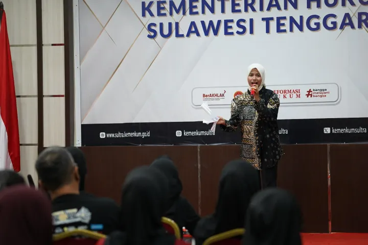 Peringati Hari Lahir Pancasila, Kemenkumham Sultra Ajak Pegawai Unjuk Bakat Lewat Lomba Baca Puisi di Kendari