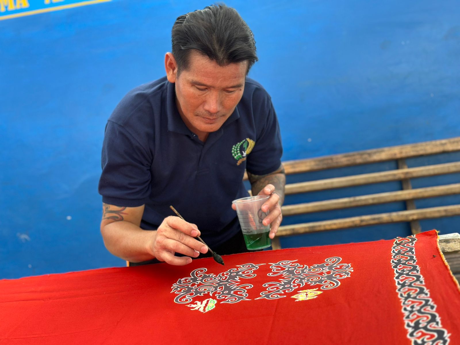Warga Binaan Lapas Nunukan Ciptakan Motif Batik Lulantatibu, Targetkan Hak Paten Sebagai Produk Unggulan