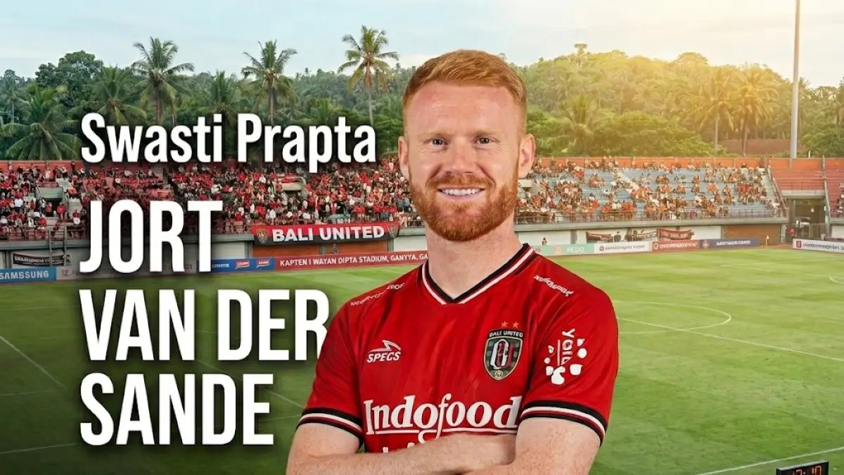 Bali United Resmi Datangkan Jort van der Sande sebagai Striker Baru, Remco Balk Juga Dibidik untuk Musim Depan