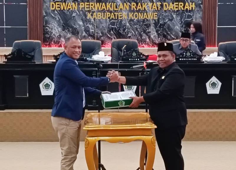Rapat Paripurna DPRD Konawe Terima KUA-PPAS Perubahan 2026, Belanja Daerah Naik ke Rp 1,84 Triliun