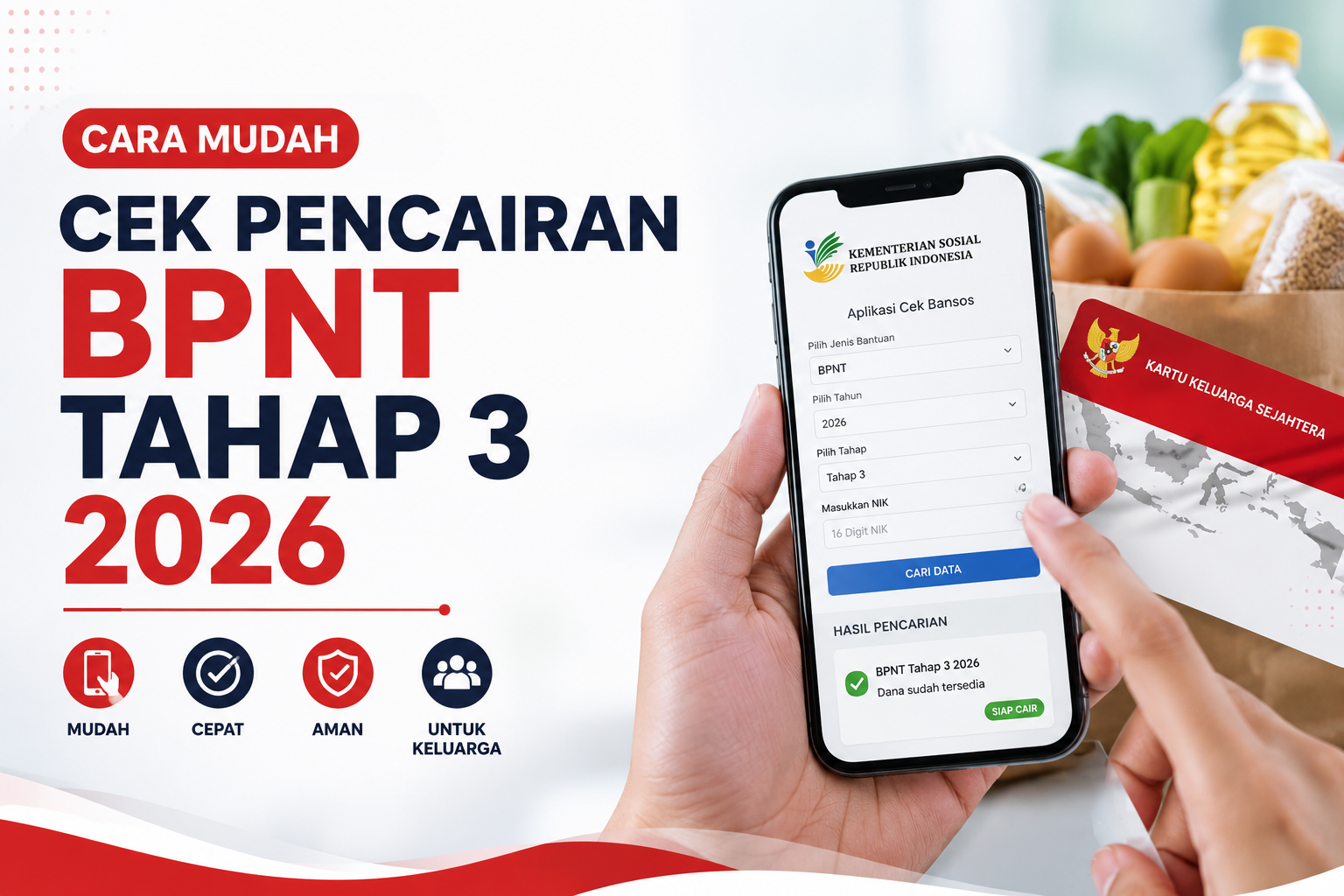 Panduan Cek BPNT Agustus 2026 di Cekbansos Kemensos