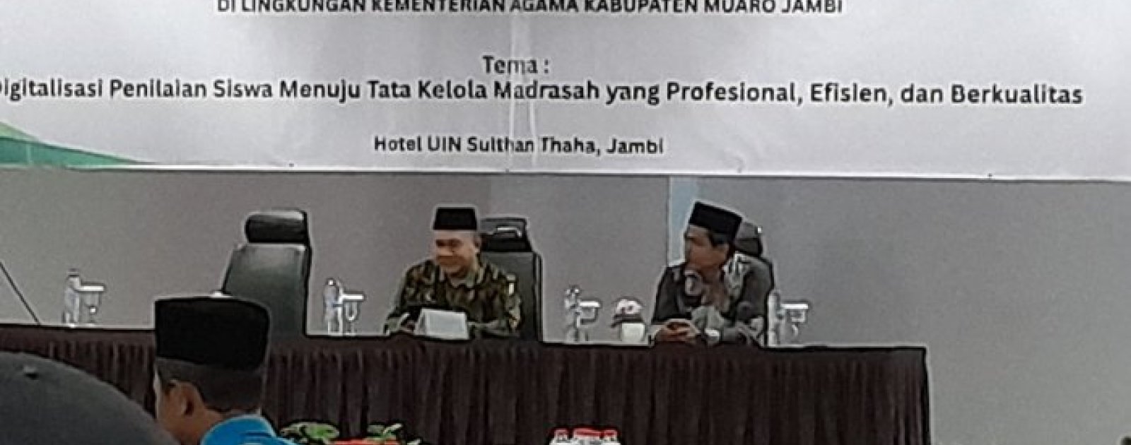 MAN 1 Muaro Jambi Siapkan Guru Hadapi Rapor Digital Madrasah, Waka Kurikulum Ikuti Pelatihan di UIN Sutha