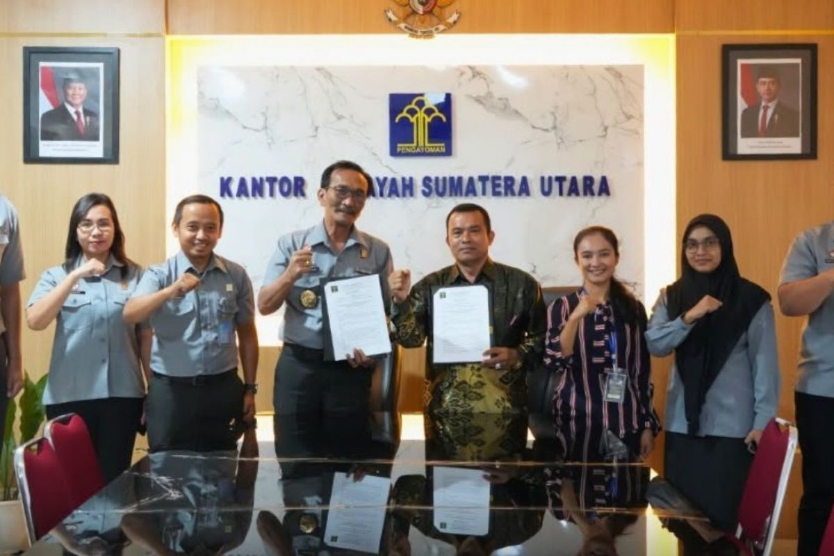 Kanwil Kemenkum Sumut Sewakan Gedung Eks Sidang di Dairi untuk TK Grace Parongil, Akses Pendidikan di Pedesaan Terbantu