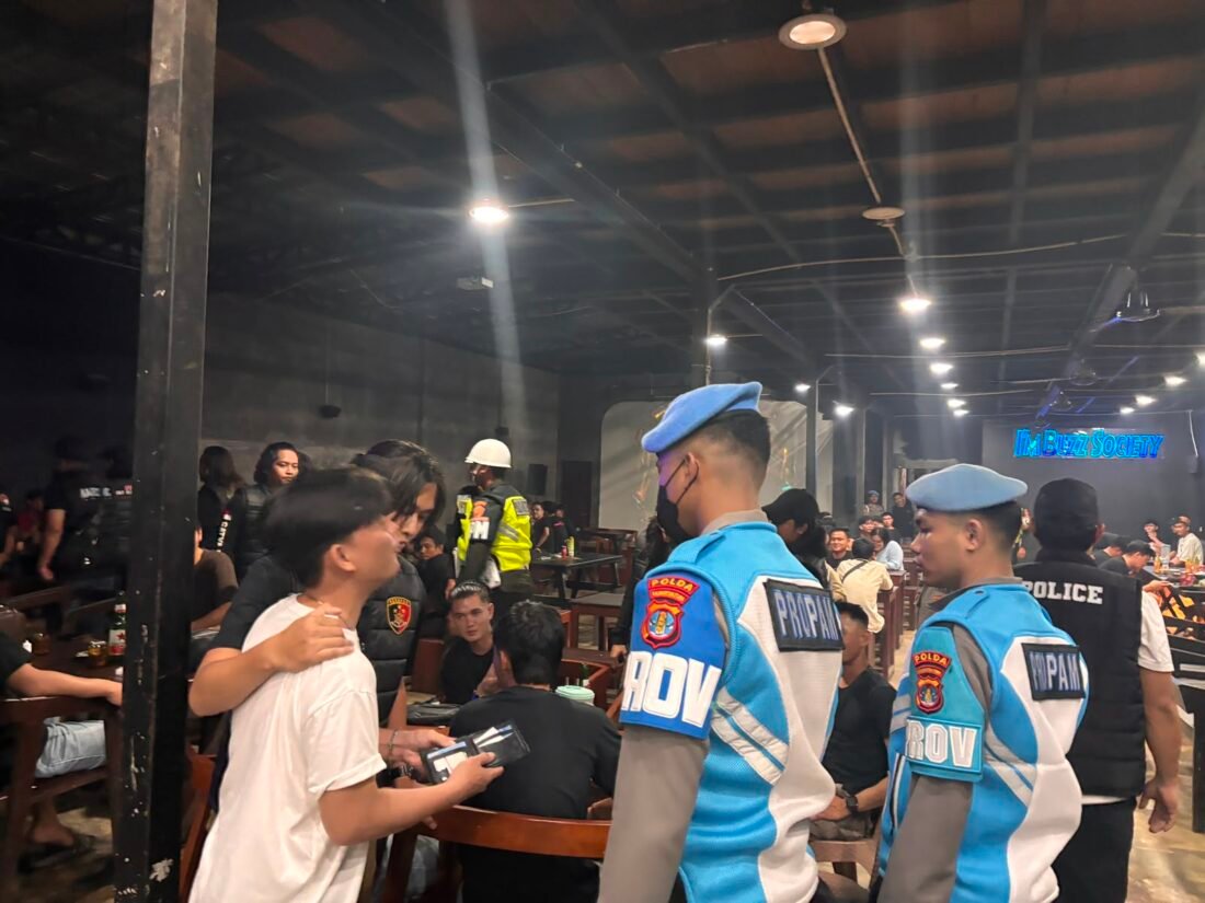 Patroli Gabungan TNI-Polri di 8 Tempat Hiburan Malam Bulungan, 43 Personel Diterjunkan dan Narkoba Negatif