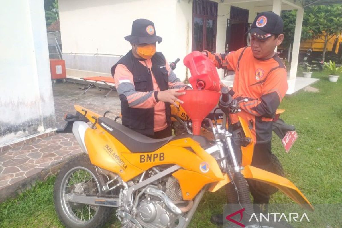 BPBD Muara Enim Siapkan 12 Motor Pemadam Api Karhutla Hadapi Musim Kemarau Panjang 2026