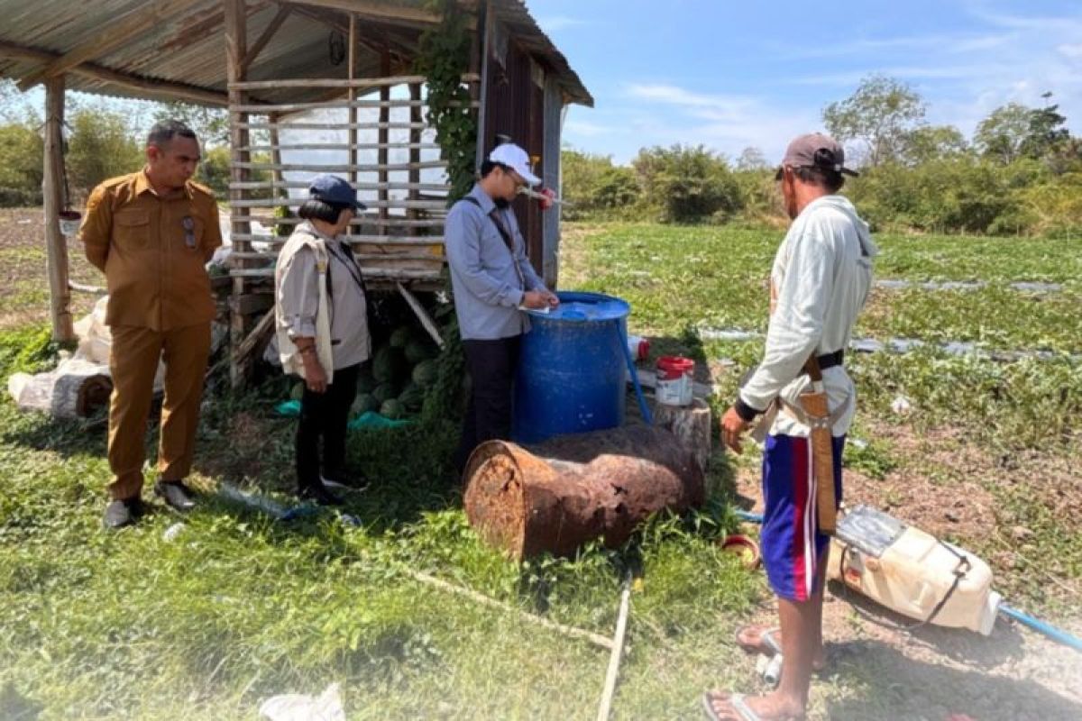 BBRMP Maluku Temukan Embung Ablel Kekeringan Saat Pantau Irigasi Perpompaan di Tual, Bantuan Petani Masih Tertahan