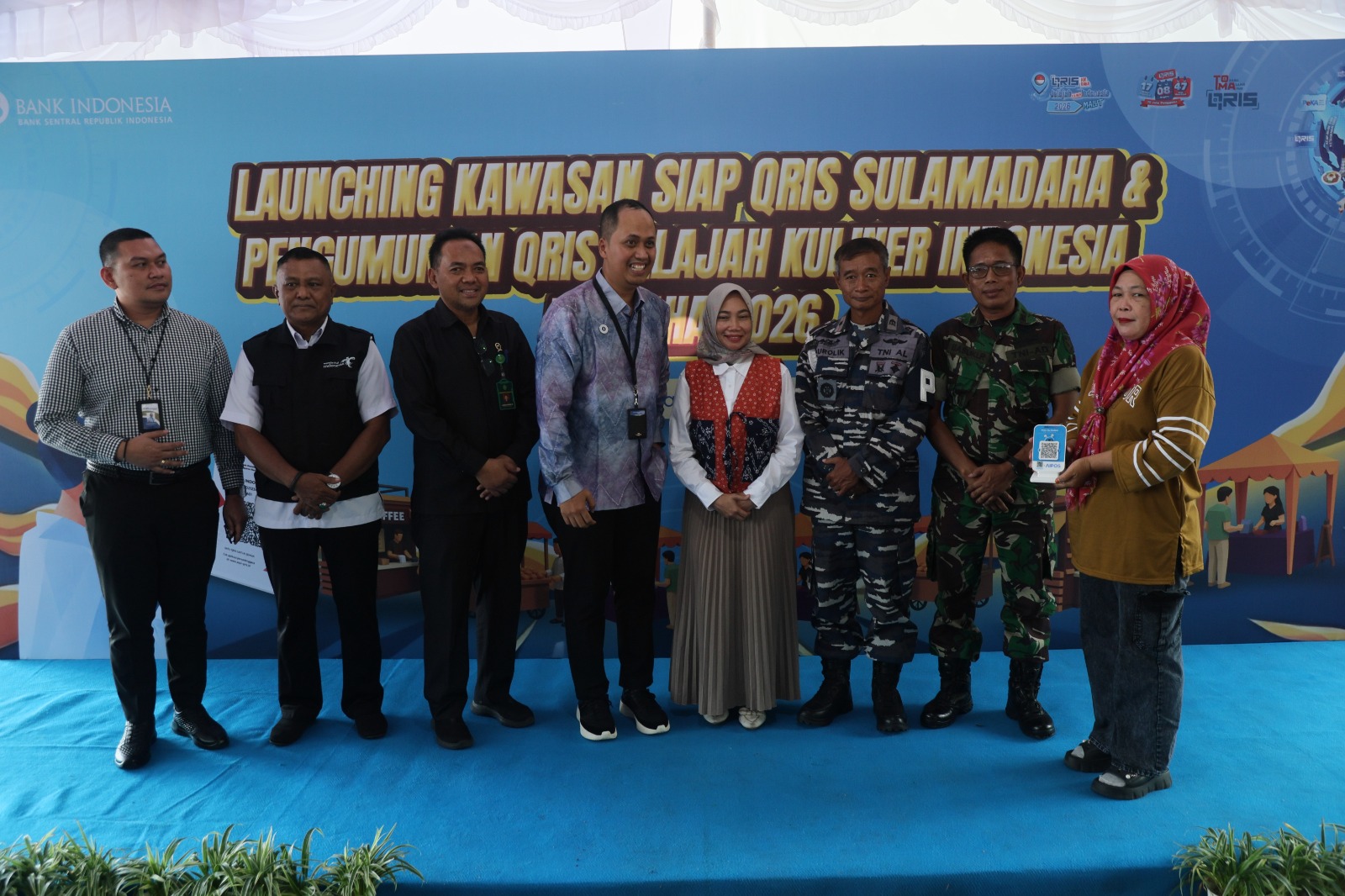 BI Malut dan Pemkot Ternate Luncurkan Kawasan SIAP QRIS di Sulamadaha, Ini Fasilitas yang Disiapkan