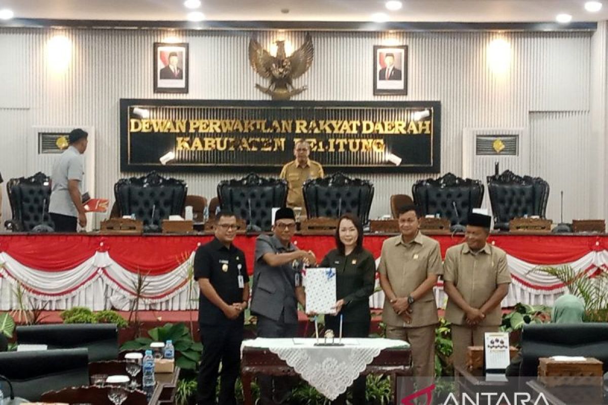 Bupati Belitung Sampaikan Raperda Pertanggungjawaban APBD 2025, Enam Kali Berturut-Turut Raih Opini WTP dari BPK
