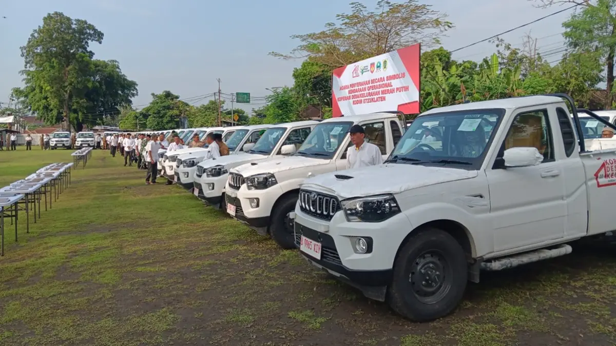 Koperasi Desa Merah Putih Klaten Mulai Petakan Potensi Bisnis Lokal Usai Terima Mobil dan Truk Operasional