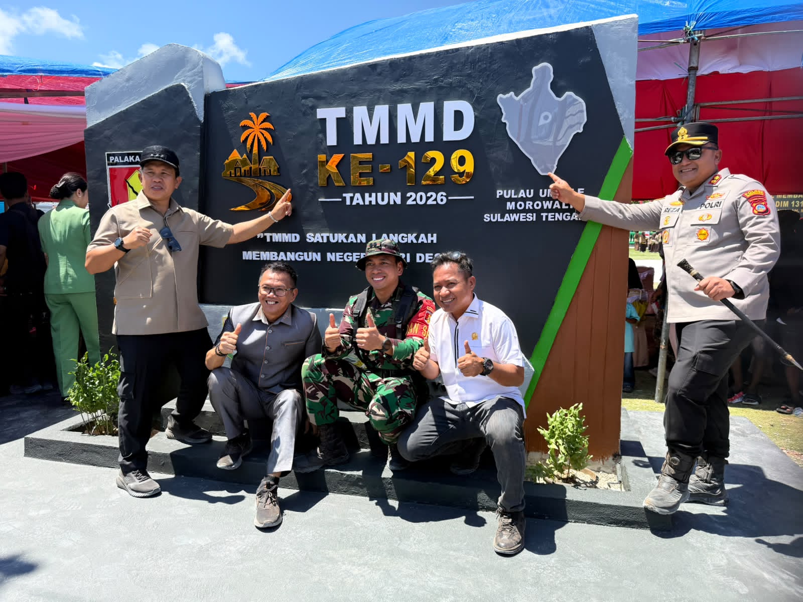 TMMD ke-129 di Morowali Resmi Ditutup, 4 Desa di Bungku Selatan Terima Hasil Pembangunan Fisik dan Non-Fisik