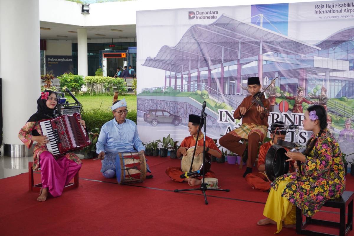 Bandara RHF Tanjungpinang Siapkan Panggung Kesenian Melayu untuk Sambut Wisatawan, Dukung Pelestarian Budaya Kepri
