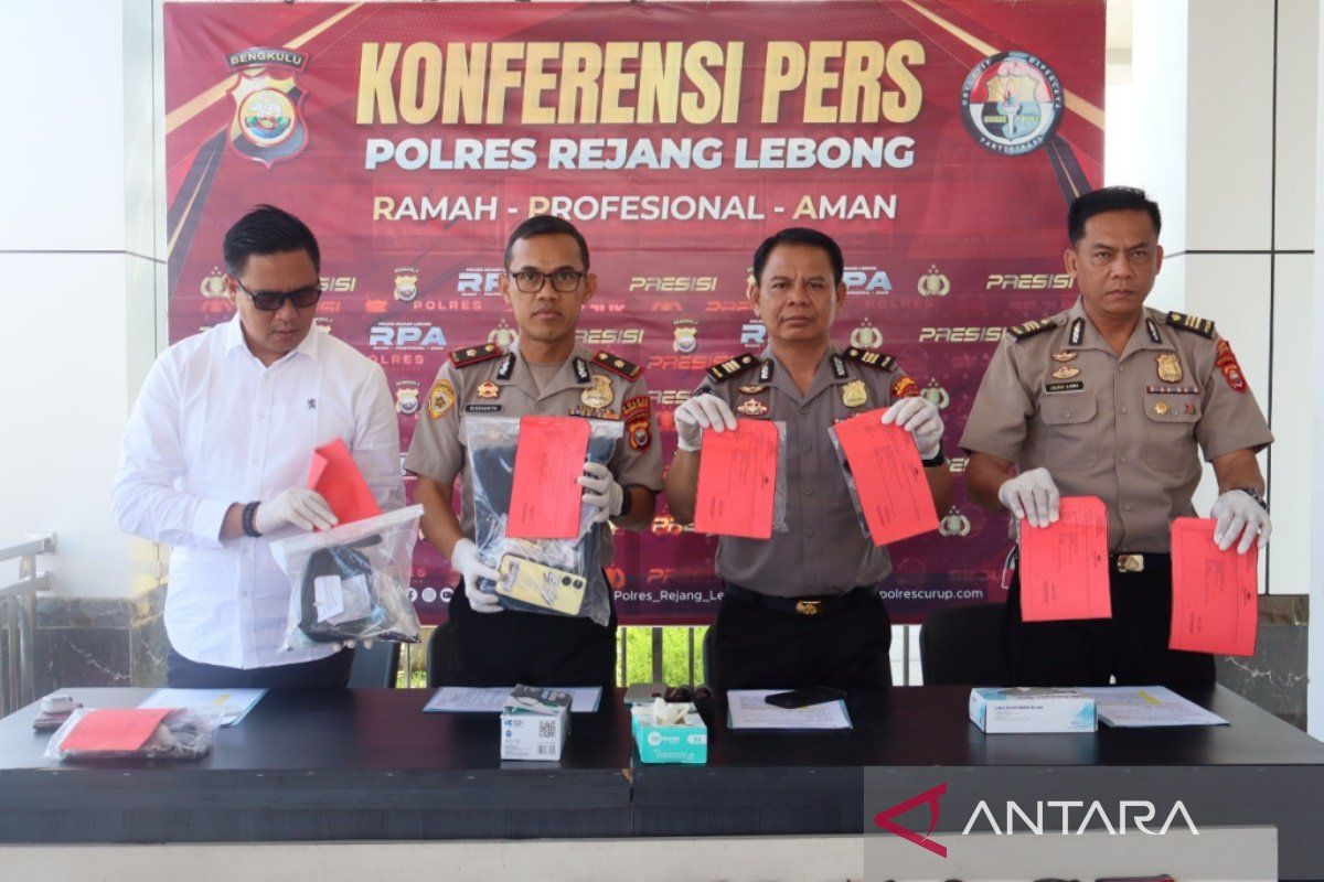 Polres Rejang Lebong Bekuk 7 Pelaku Narkoba dalam Operasi Antik Nala 2026, Sabu dan Ganja Disita
