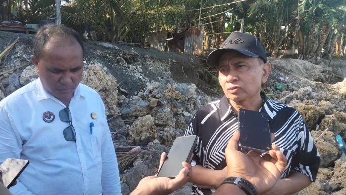 Abrasi Pantai di Joubela Morotai Kian Mengancam Permukiman Warga, BNPP RI Turun Tangan dan Kawal 150 Unit RTLH