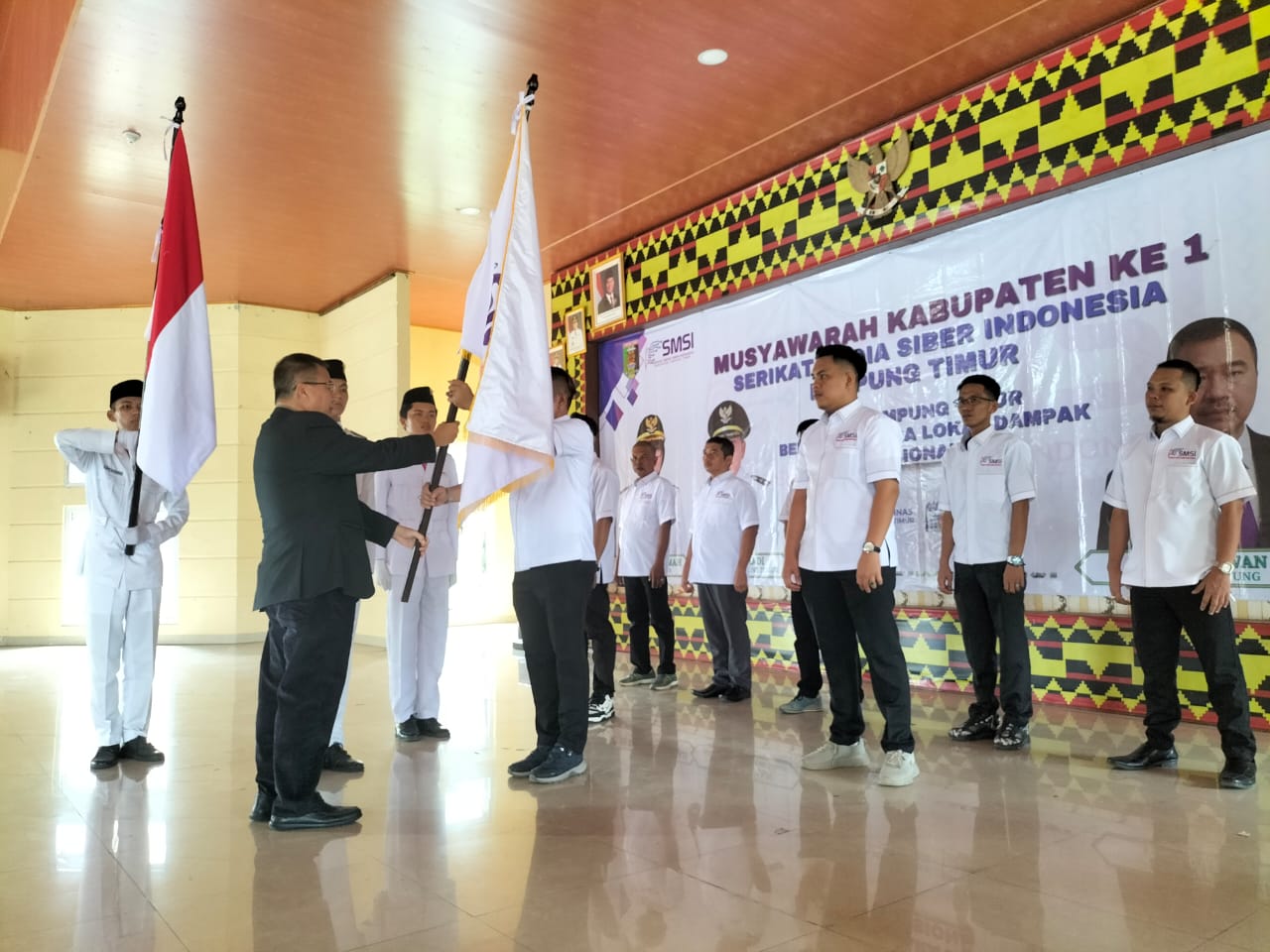 Musyawarah Kabupaten Perdana SMSI Lampung Timur, Eko Wahyu Untoro Terpilih Secara Aklamasi Pimpin Organisasi Media Siber