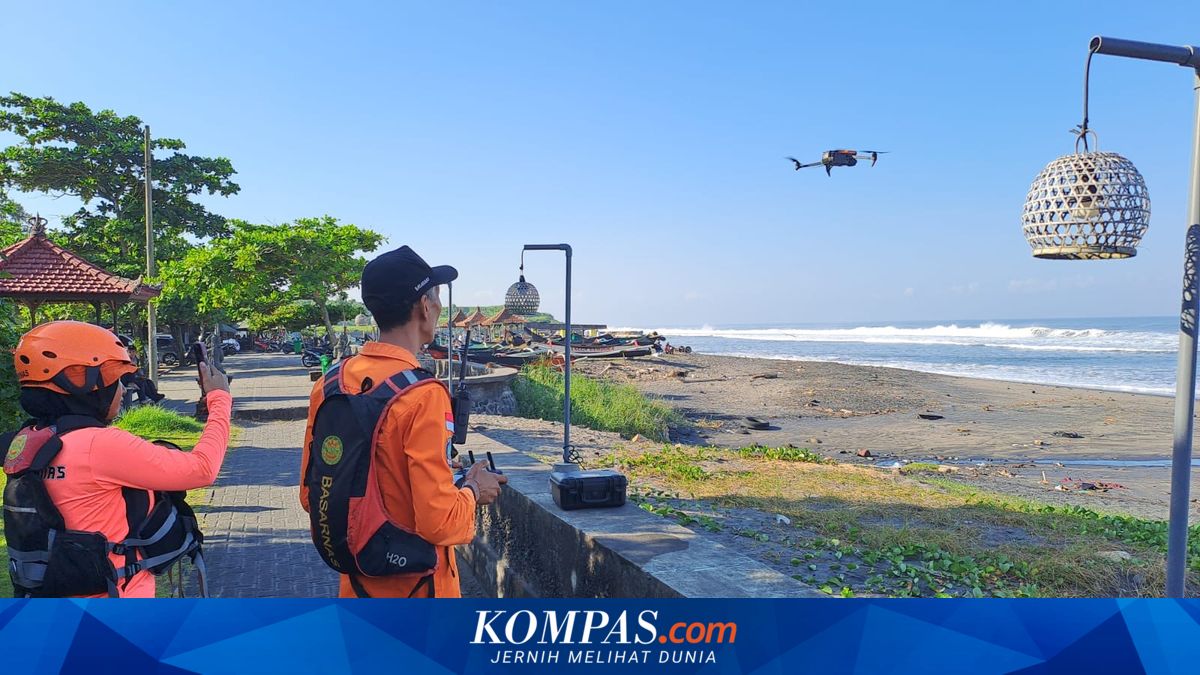 Tim SAR Gabungan Hentikan Pencarian Bocah Terseret Ombak di Pantai Yeh Gangga Tabanan, Helikopter dan Drone Thermal Dikerahkan