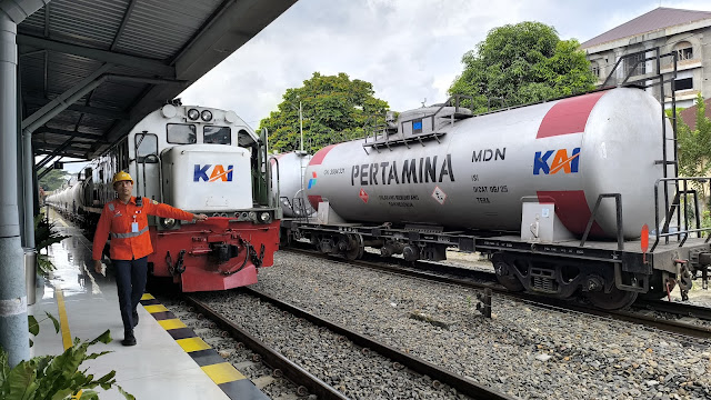 KAI Divre I Sumut Angkut 175.906 Ton BBM Sepanjang Semester I 2026, Naik 12 Persen Demi Jaga Pasokan Energi