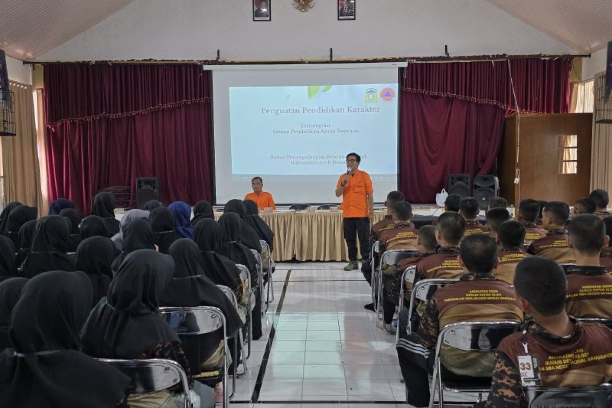 BPBD Aceh Besar Genjot Program Sekolah Tangguh Bencana Lewat MPLS, Targetkan Nol Korban Jiwa Saat Darurat