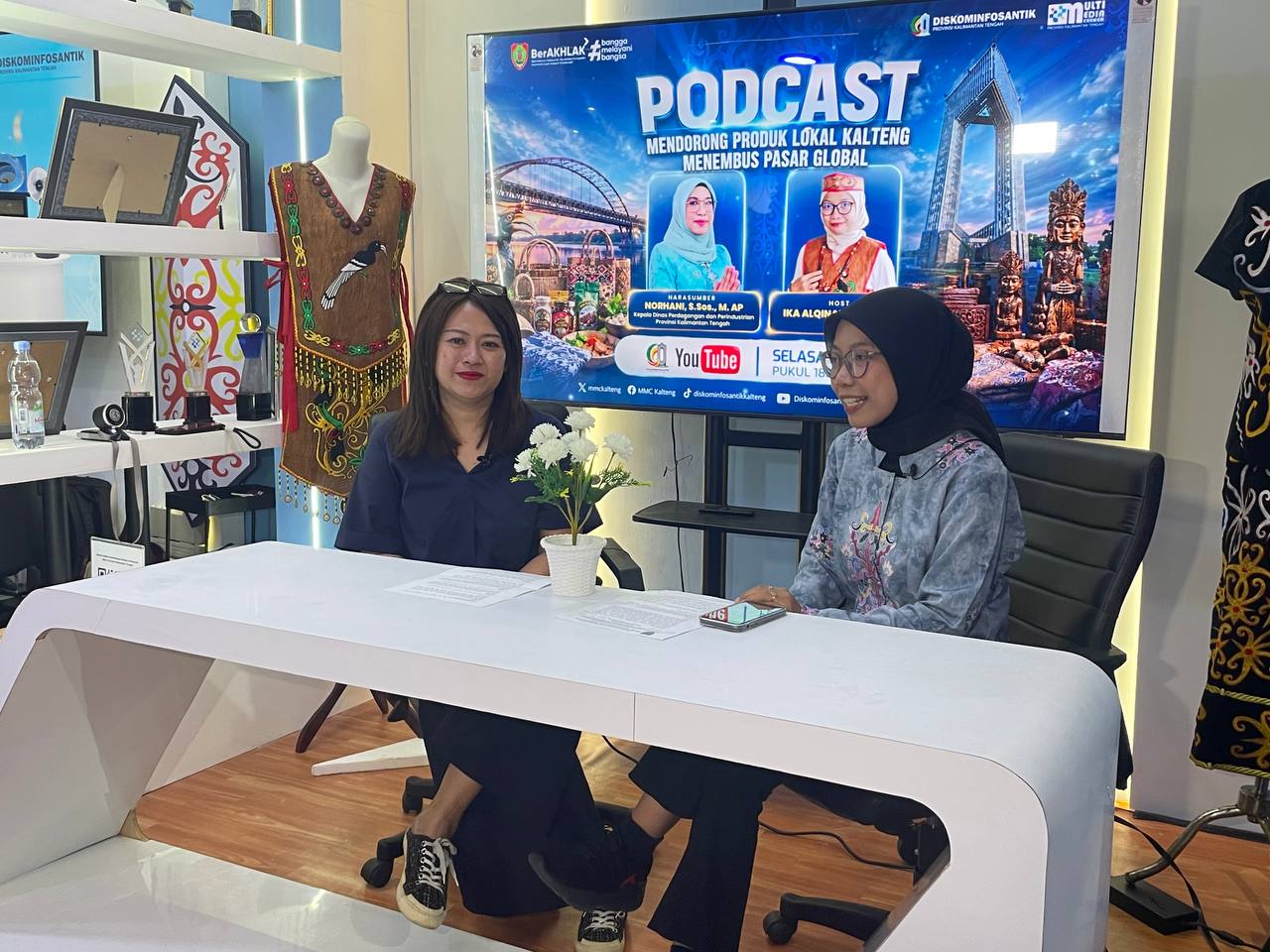 Podcast Kalteng Expo 2026 Dorong IKM Lokal Tembus Pasar Internasional, Fokus pada Produk Kerajinan Tangan