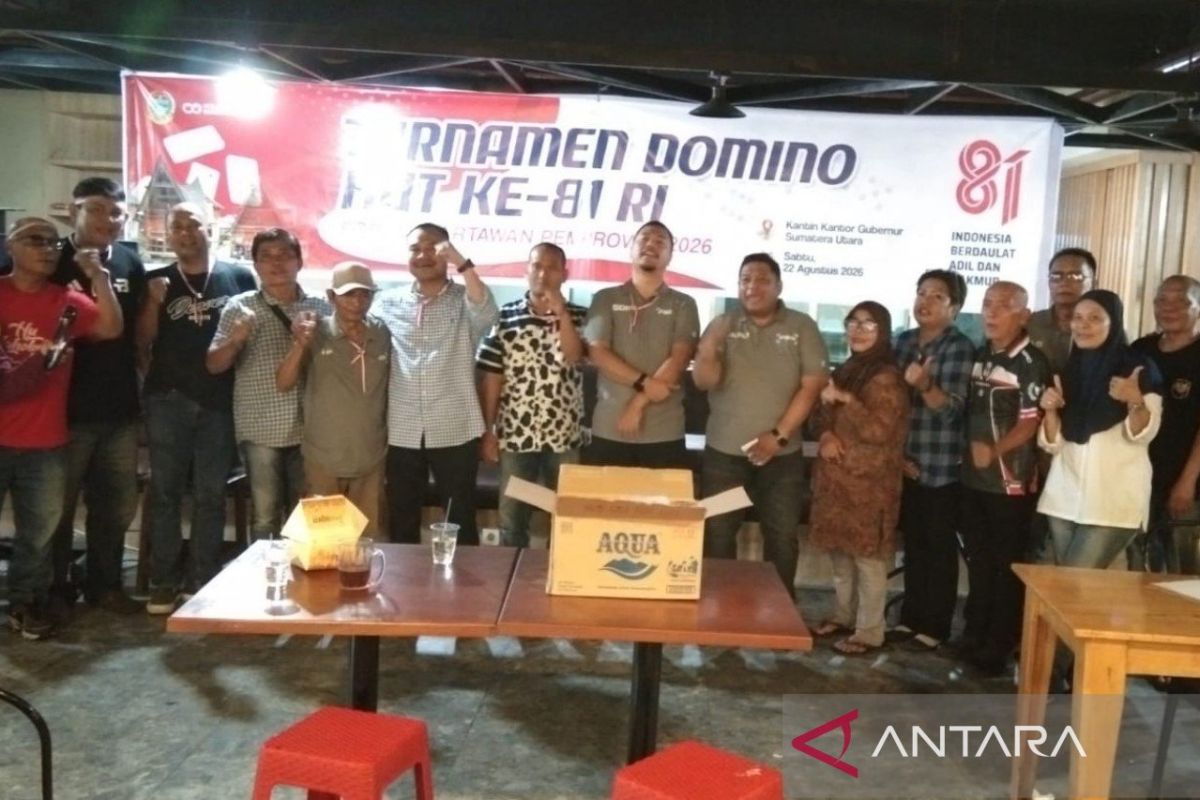 Pasangan Bambang-Dicki Raih Juara 1 Turnamen Domino FWP Sumut di Medan, Ketua PWI Apresiasi Sportivitas Peserta