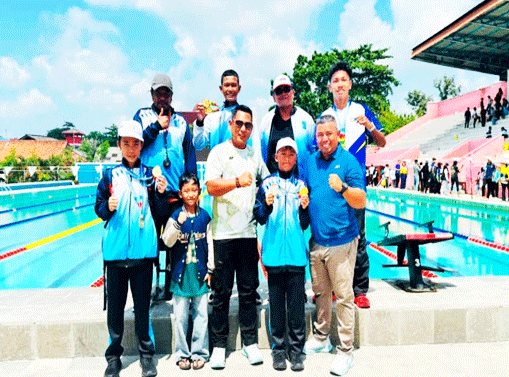 Belitung Juara Umum O2SN Babel 2026, Borong 10 Medali Emas dari Cabor Renang, Atletik, dan Bulu Tangkis