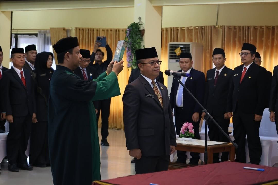 Wali Kota Tarakan Lantik Abd. Azis Hasan sebagai Sekda, Targetkan Percepatan Capaian RPJMD 2025-2029