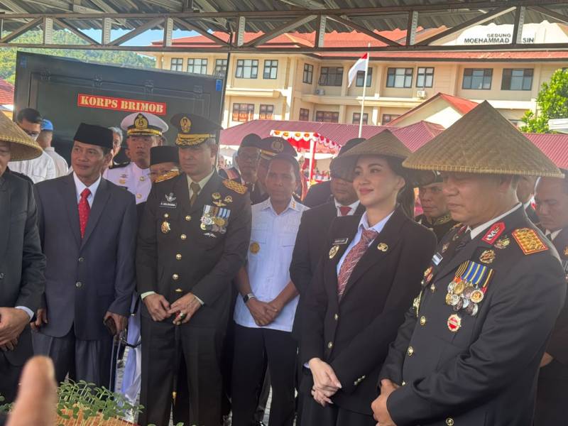 Kanwil Kemenkum Malut Hadiri HUT Bhayangkara ke-80 di Sofifi, Ini Poin Sinergi dengan Polda Malut yang Diperkuat