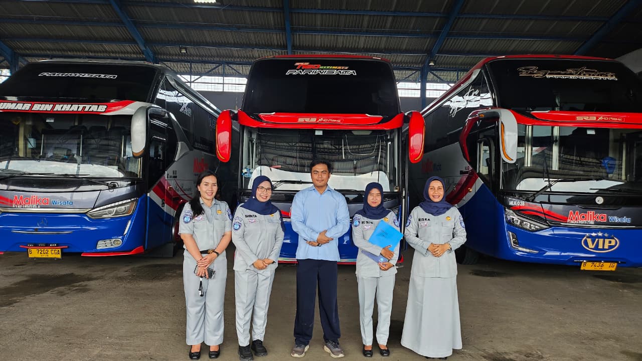 Jasa Raharja Tangerang Sosialisasikan Aplikasi JRku ke PO Bus Malika Wisata Utama, Bayar Iuran Kini Bisa lewat HP