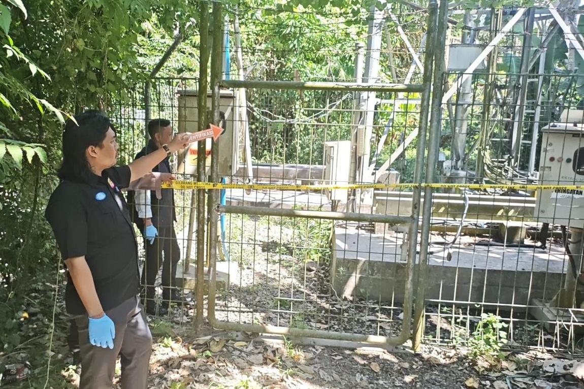 Polres Karangasem Buru Pencuri Modul BTS di Dua Tower, Kerugian Capai Rp7,5 Juta