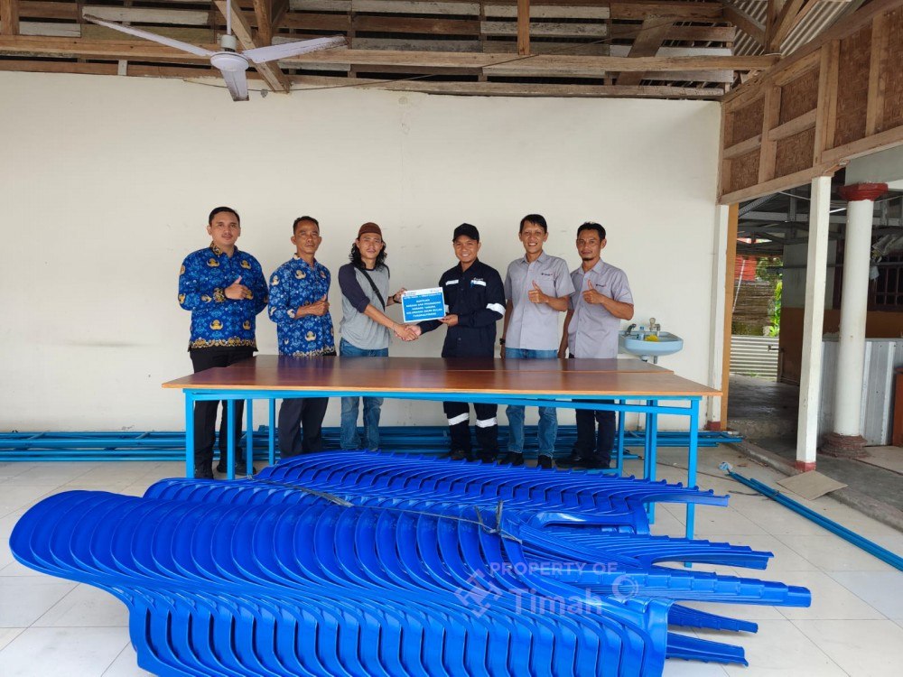 Bantuan Kursi, Meja, dan Tenda dari PT Timah untuk Karang Taruna Sinar Bulan Dipakai Warga Lintas Kelurahan