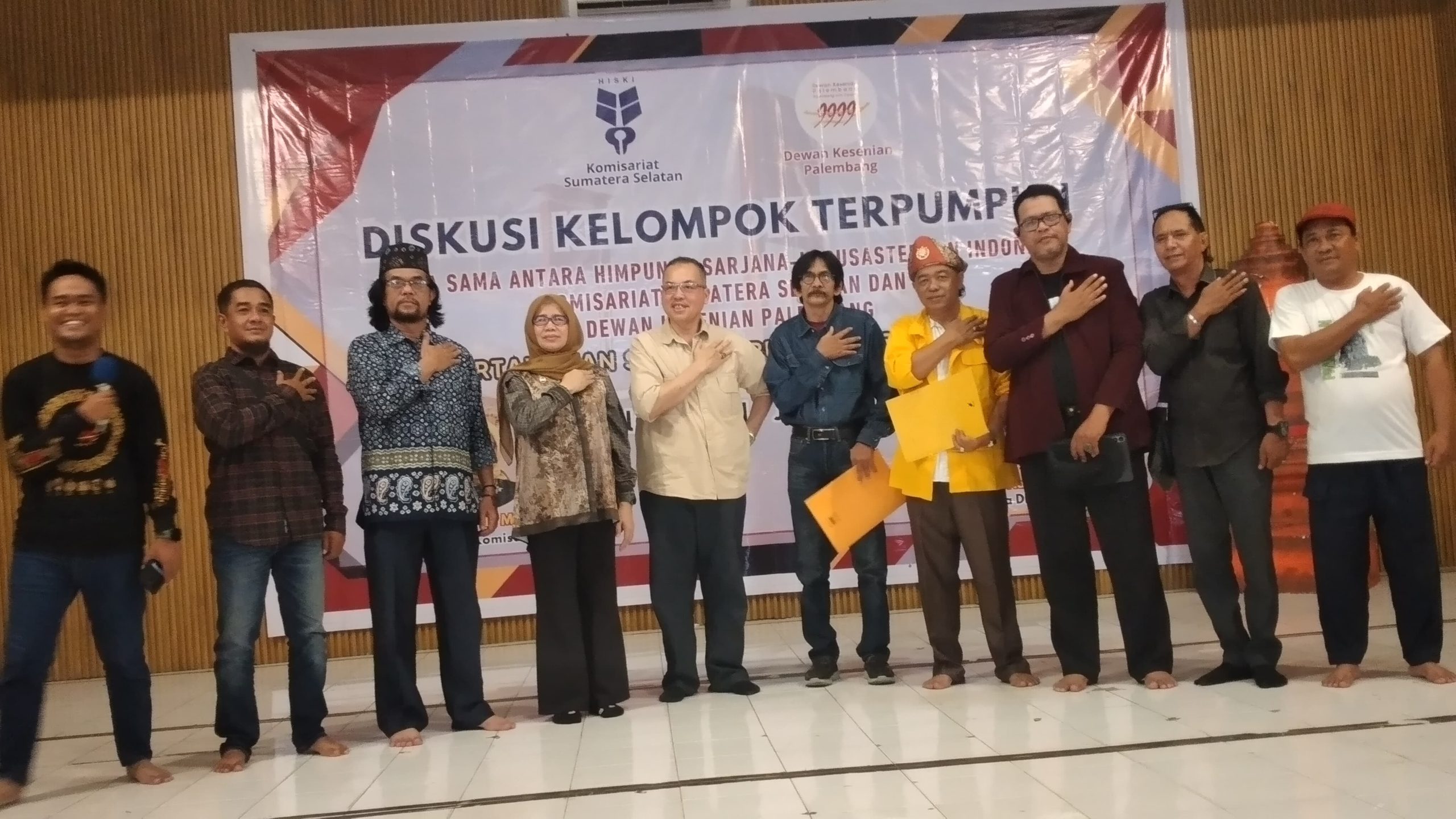 HISKI Sumsel dan Dewan Kesenian Palembang Gelar FGD, Cari Strategi Selamatkan Seni Budaya Lokal dari Kepunahan