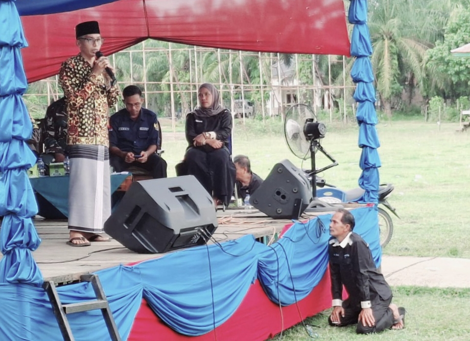 Calon Kades Betung Bedarah Timur Ali Amin Bawa Visi Betung Mantap 2034, Janji Prioritaskan Jalan Rusak Puluhan Tahun