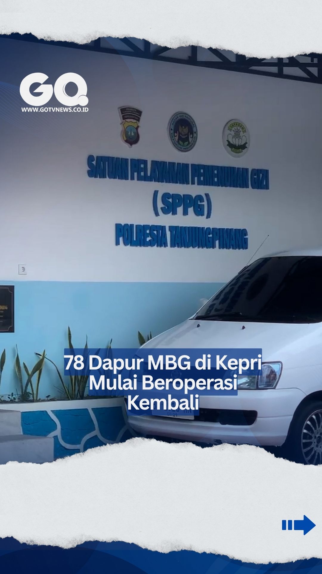 78 Dapur MBG di Kepulauan Riau Mulai Beroperasi Kembali, Distribusi Makanan Pelajar Diharapkan Normal Lagi