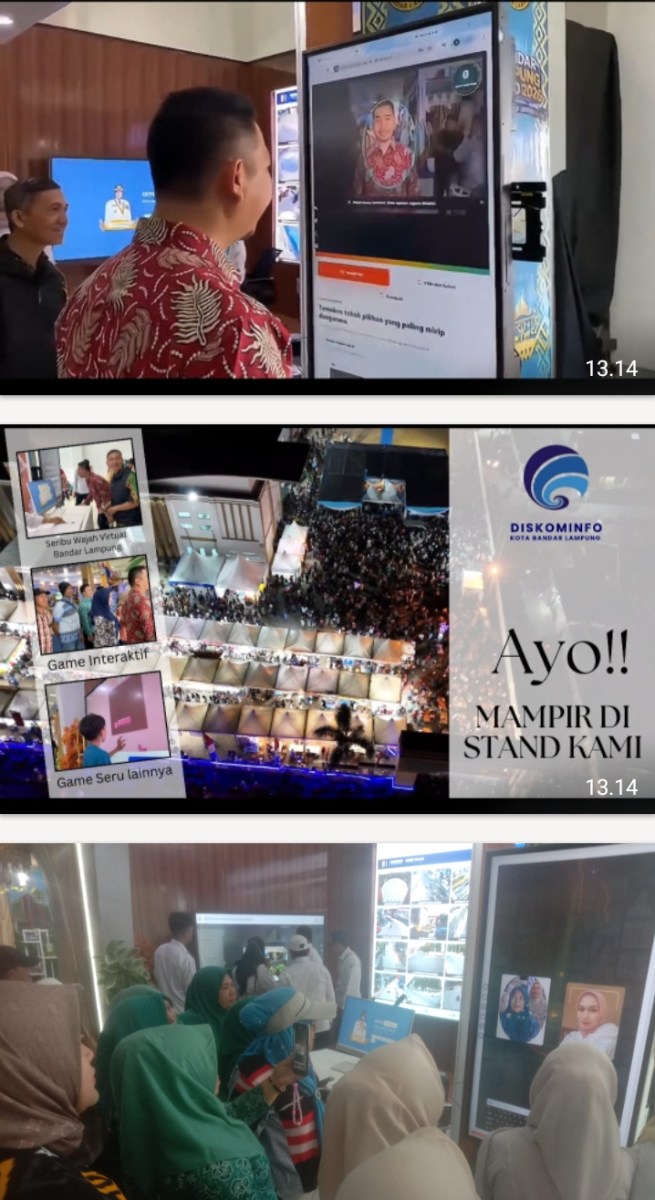 Lebih dari 500 Warga Bandar Lampung Coba Aplikasi AI ‘Rupa Wajah’ di Bandar Lampung Expo 2026, Ini Rencana Pengembangannya