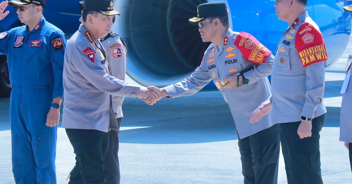 Kapolri Listyo Sigit Prabowo Tiba di Lombok untuk Peresmian Bendungan Meninting, Polda NTB Siagakan 1.000 Personel Pengamanan VVIP