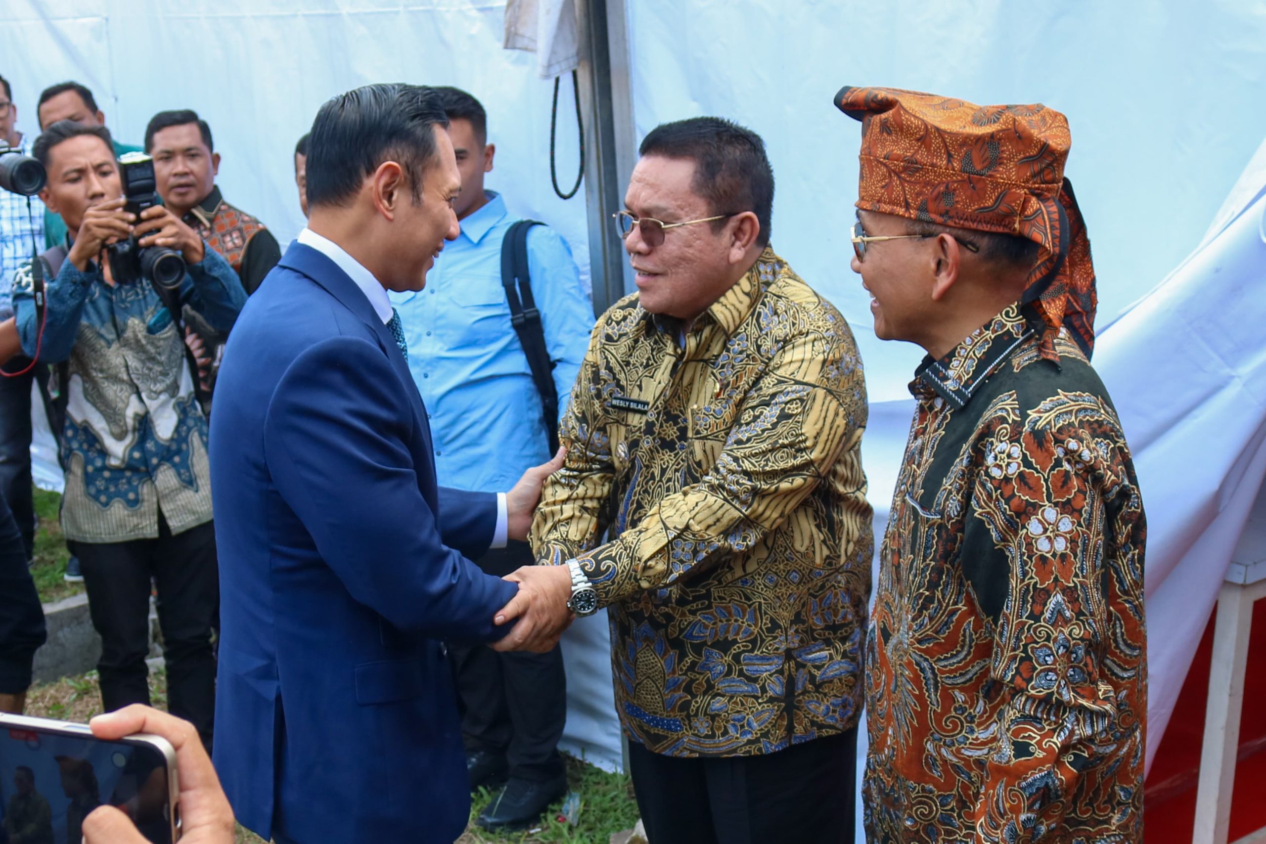 Wali Kota Pematangsiantar Wesly Silalahi dan Menko AHY Hadiri Pembukaan Sinode Besar GPI 2026 di Simalungun
