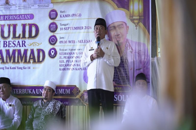 Bupati Kapuas Ajak Warga Berdoa agar Hujan Turun, Minta Karhutla dan Kabut Asap Segera Berakhir