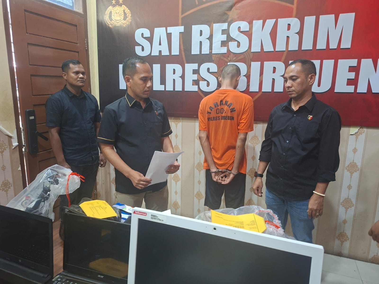 Spesialis Pembobol 10 Sekolah di Bireuen Dibekuk, Kerugian Capai Rp 1 Miliar