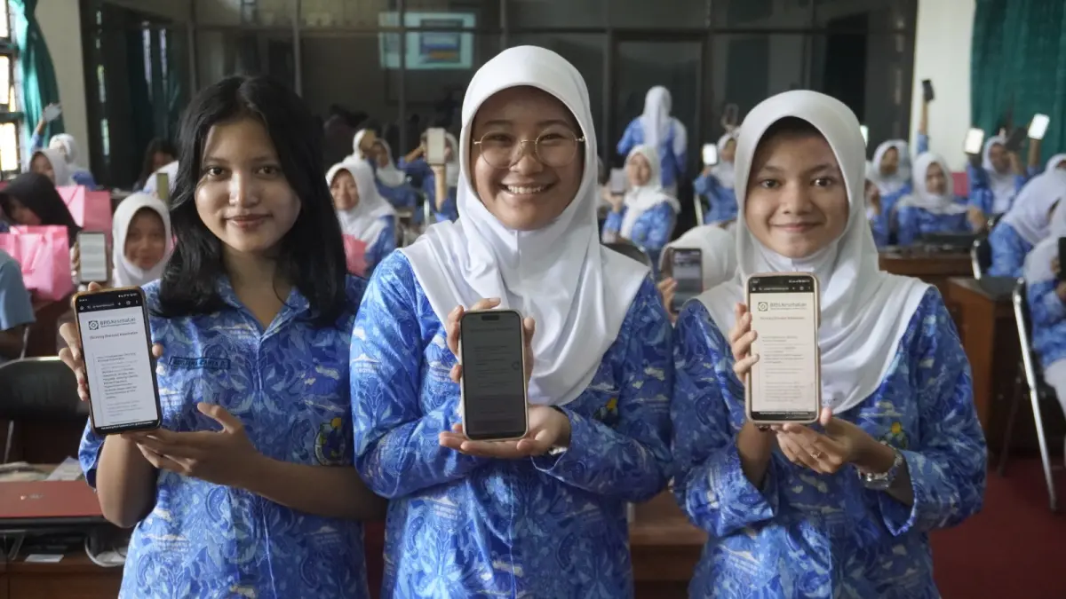BPJS Kesehatan dan Puskesmas Boyolali 1 Gelar Skrining Kesehatan Siswa SMAN 1 Boyolali, Dukung Program MBG