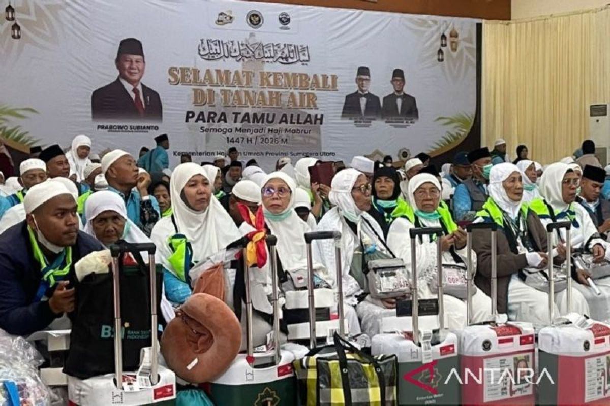 Sekdaprov Sumut Sulaiman Harahap Minta 5.972 Haji Terapkan Pengalaman Spiritual di Kampung Halaman